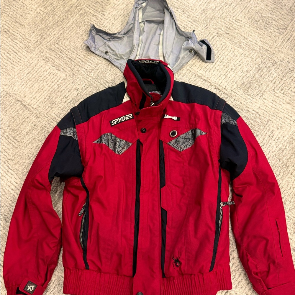 Spider ski/snowboard vintage jacket